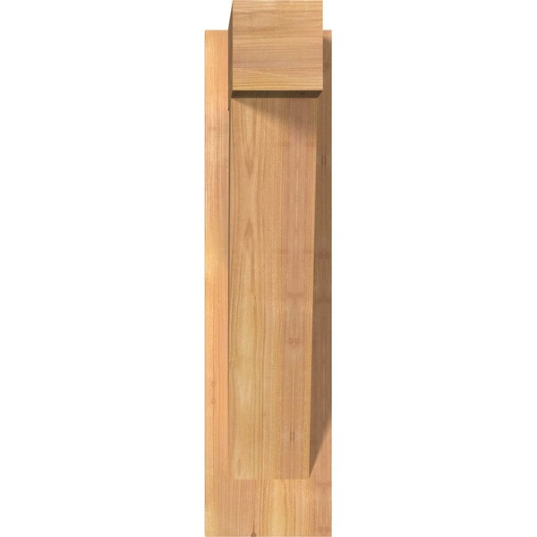 Traditional Block Smooth Outlooker, Western Red Cedar, 5 1/2W X 14D X 22H